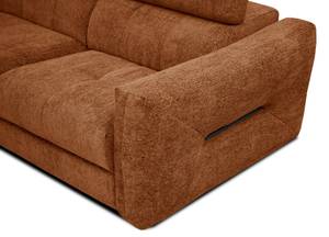 Ecksofa Calvera 5-Sitzer Dunkelorange