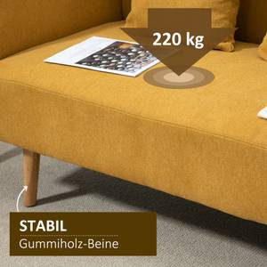 Sofa 839-209YL Hochglanz Gelb