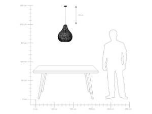 Lampe suspension MOLOPO Noir