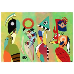 Leinwandbild Las Musas De Kandinsky Textil - 2 x 50 x 70 cm