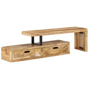 Meuble tv 351779 Marron - Bois massif - Bois/Imitation - 30 x 40 x 112 cm