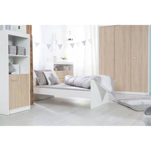 Set de chambre bébé Gabriella 2 pcs Blanc - Bois manufacturé