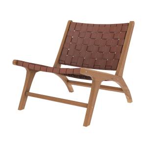 Fauteuil Kuna Marron - Marron foncé