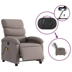 Fauteuil de massage électrique 3032262-3 Taupe