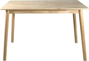 Table bois massif NITA Marron - Bois massif - Bois/Imitation - 75 x 74 x 120 cm