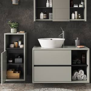 Salle de Bain Viola gris 3 pcs. Anthracite - Gris