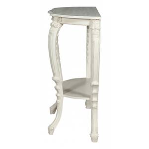 Table Console avec Tiroir Blanc