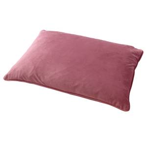 Coussin décoratif Finn Rose foncé - Textile - 60 x 40 x 60 cm