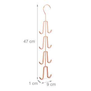 Gürtelhalter Metall 3er Set Metall - 9 x 47 x 1 cm