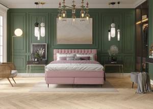 Boxspringbett Enchanted Pink - Breite: 120 cm