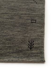 Tapis de couloir en laine Jamal Gris - 80 x 250 cm