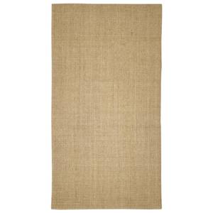 Tapis en sisal 3032244-1 Marron châtaignier - 80 x 150 cm