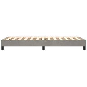 Cadre de lit 3016030-1 Gris lumineux - 100 x 25 cm