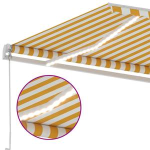 Avent rétractable 3006544-2 Jaune - 350 x 1 x 450 cm