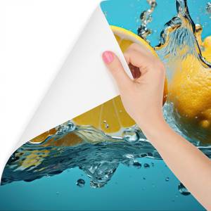 Papier Peint Citrons Agrumes Eau 3D 90 x 60 x 60 cm