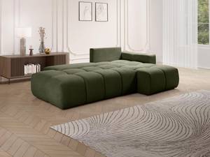 Canapé convertible TRIMALDI Vert - Textile - 182 x 93 x 273 cm