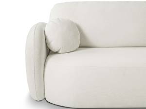 Ecksofa OREO Creme - Armlehne beidseitig montierbar - Ecke davorstehend rechts