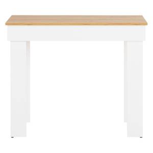 Table à manger 2649 Marron - Blanc - Bois manufacturé - 90 x 73 x 60 cm