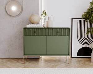 Sideboard Lido Grün - Holzwerkstoff - 105 x 83 x 39 cm