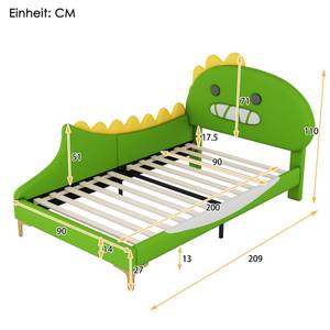 Kinderbett QUN AGB6 Grün