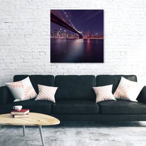 Bild Brooklyn Brücke Skyline New York 50 x 50 cm