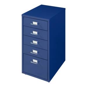 Caisson de bureau Kökar Bleu - Hauteur : 69 cm