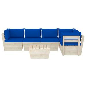 Garten-Lounge-Set (6-teilig) 3016490-14 Blau