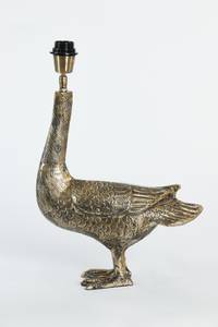 Lampensockel DUCK Braun - Metall - 14 x 50 x 34 cm