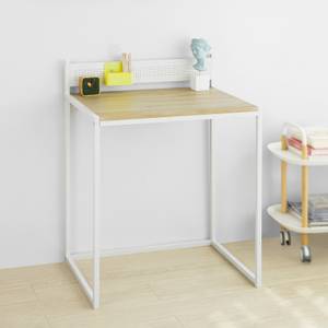 Schreibtisch FWT66-WN Weiß - Holzwerkstoff - 70 x 90 x 50 cm