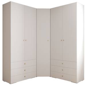 Garderobe Inova 2 Z7 Gold - Weiß