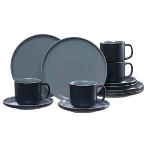 Kaffeeservice Jasper 12er Set Schwarz