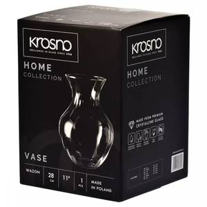 Krosno Home Vase 28 cm Glas - 21 x 28 x 21 cm