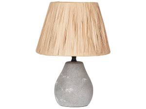 Lampe de table ARWADITO Bleu - Gris - Céramique - 14 x 31 x 23 cm