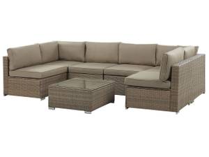 Lounge Set BELVEDERE 7-tlg Braun