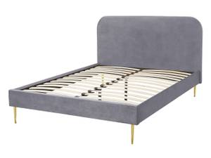 Doppelbett FLAYAT Gold - Grau - Breite: 153 cm