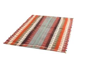 Teppich Jajim CXC Rot - Textil - 143 x 1 x 188 cm