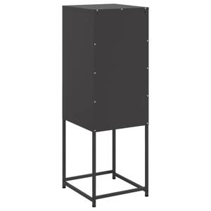 Highboard DE6762 Schwarz - Metall - 39 x 107 x 36 cm