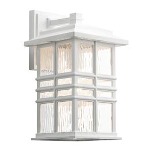 Beacon Applique murale d'extérieur Blanc - 3 x 36 x 23 cm