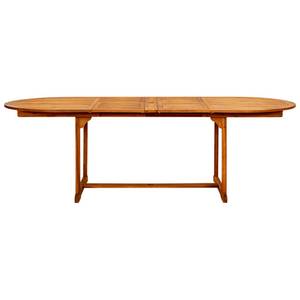 Table de jardin Marron - Bois massif - Bois/Imitation - 240 x 75 x 240 cm