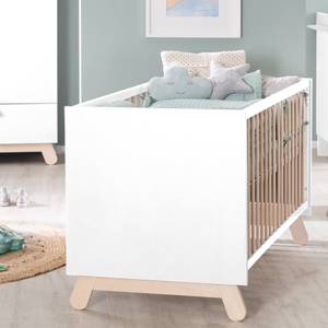 Babyzimmer Set Clara 2-teilig Weiß - Holzwerkstoff