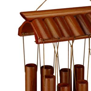 Carillon à vent en bambou Marron - Bambou - 15 x 62 x 8 cm