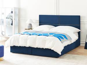 Doppelbett VERNOYES Blau - Gold - Marineblau - Breite: 188 cm