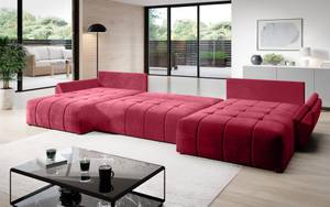 Ecksofa Calvani U Monolith 59 Rot