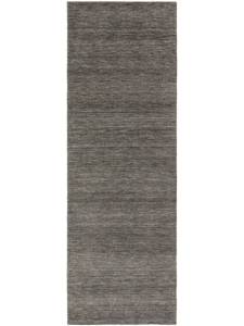 Tapis de couloir en laine Jamal Gris - 80 x 250 cm