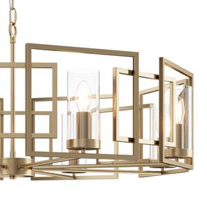 Suspension luminaire Bowi 1 Doré - Verre - Métal - 87 x 40 x 88 cm