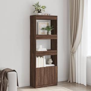 Highboard DE1422 Braun - Holzwerkstoff - 33 x 180 x 63 cm