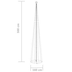 Weihnachtskegelbaum 3009596 Perlweiß