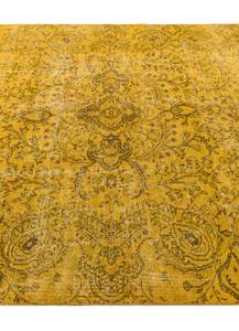 Tapis Ultra Vintage CL Jaune - Textile - 208 x 1 x 318 cm