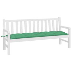 Coussin de banc de jardin Vert - Profondeur : 180 cm