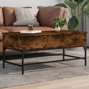 Couchtisch D974 Raucheiche Dekor - 50 x 100 cm